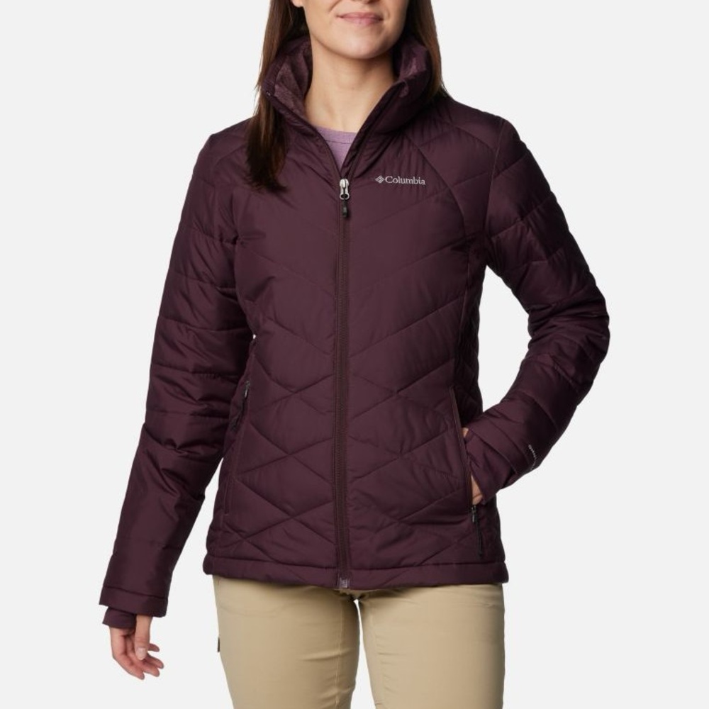 NWT Maroon Columbia Heavenly Jacket size L